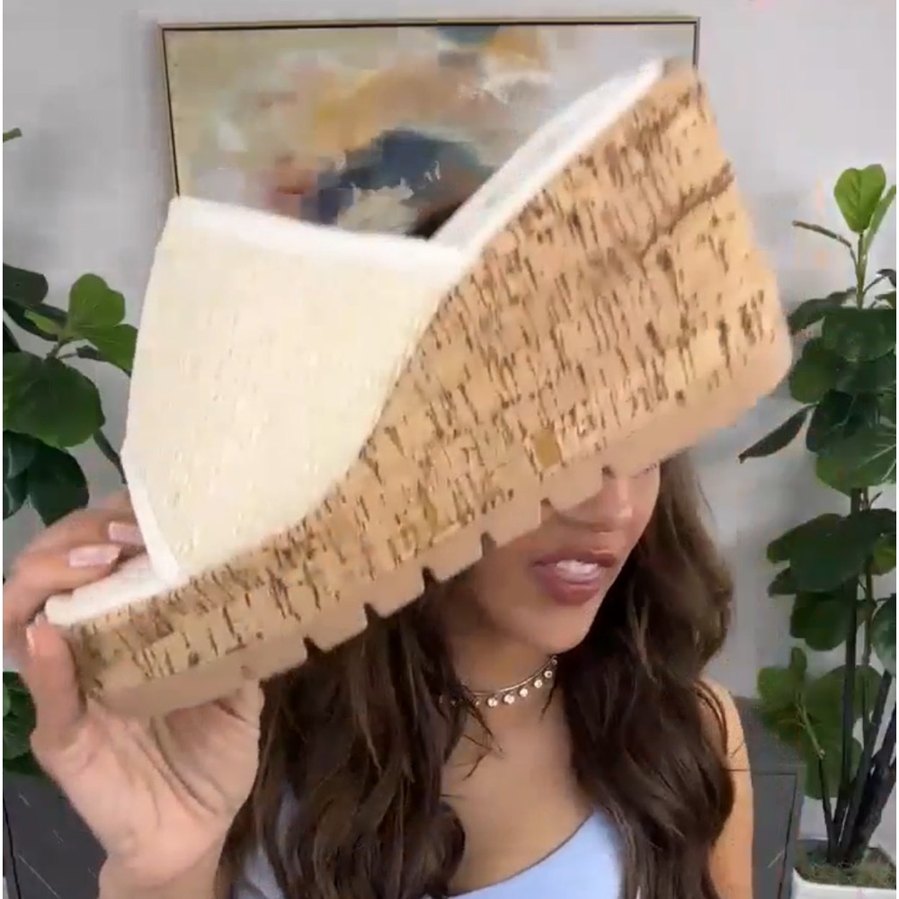 Cork wedge … perfect for summer!!!